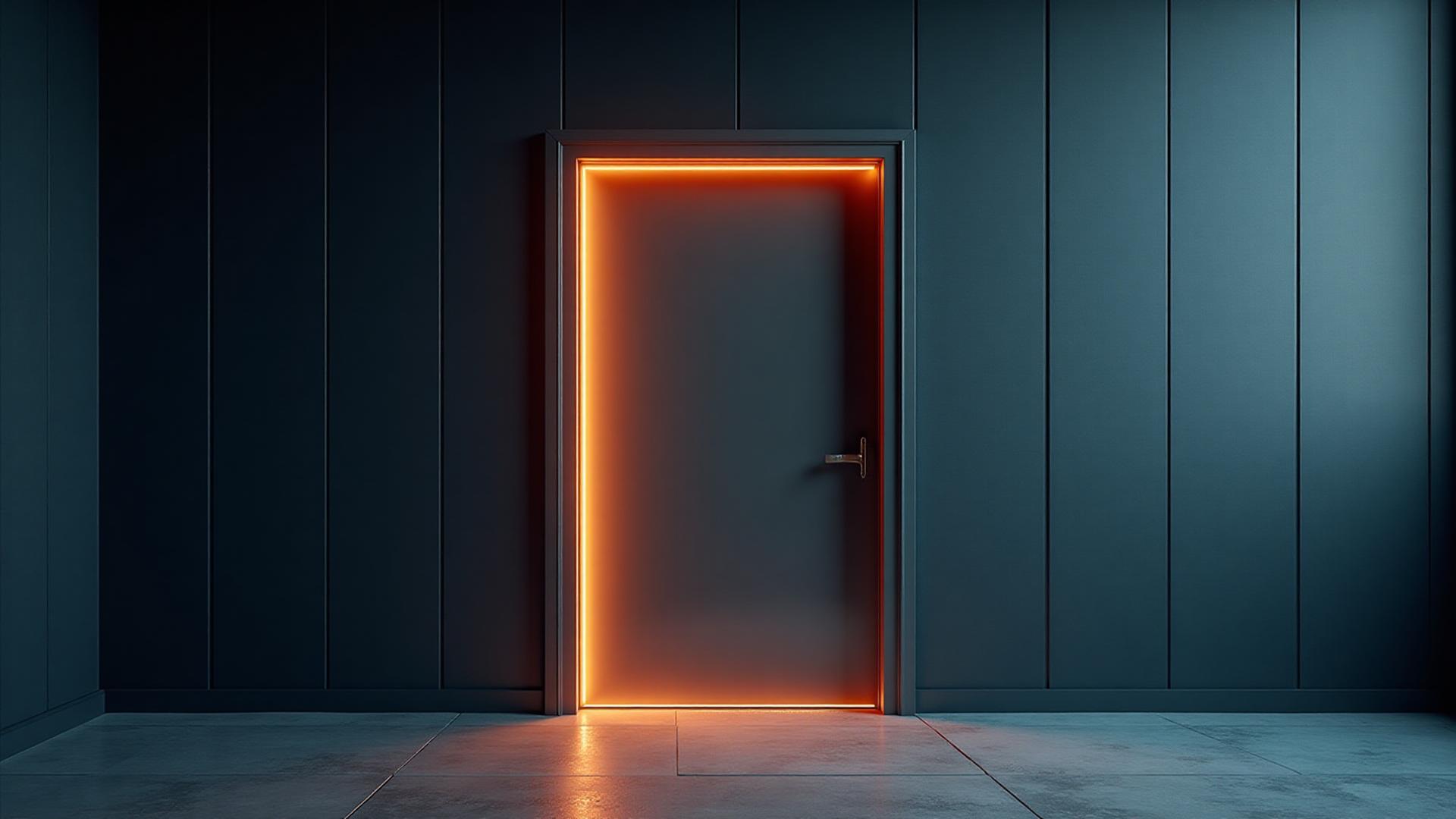 Steel door installation from the existing network website